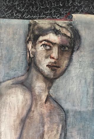 young man
öl/Lw 30 x 70 cm, 2017